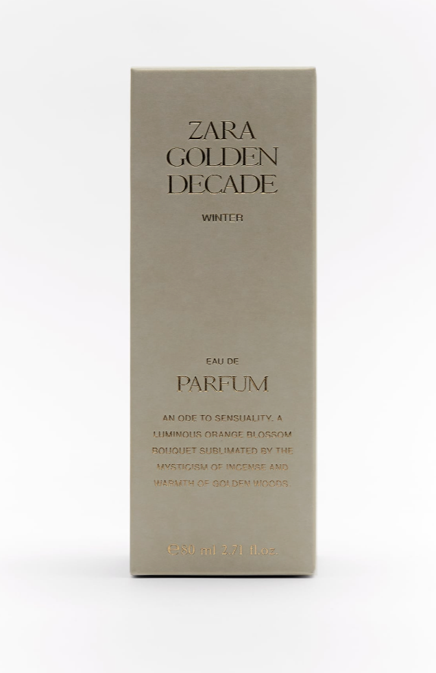 Golden Decade WINTER 80 ML By Zara