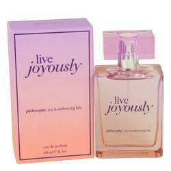 Live Joyously Eau De Parfum Spray By Philosophy - Chio's New York
