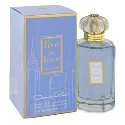 Live In Love New York Eau De Parfum Spray By Oscar De La Renta - Chio's New York