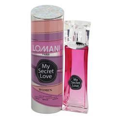 My Secret Love Eau De Parfum Spray By Lomani - Chio's New York