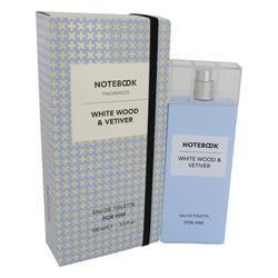 Notebook White Wood & Vetiver Eau De Toilette Spray By Selectiva SPA - Chio's New York