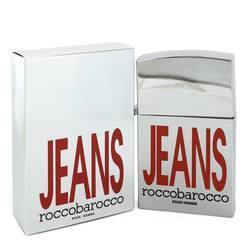 Roccobarocco Silver Jeans Eau De Toilette Spray (new packaging) By Roccobarocco - Chio's New York