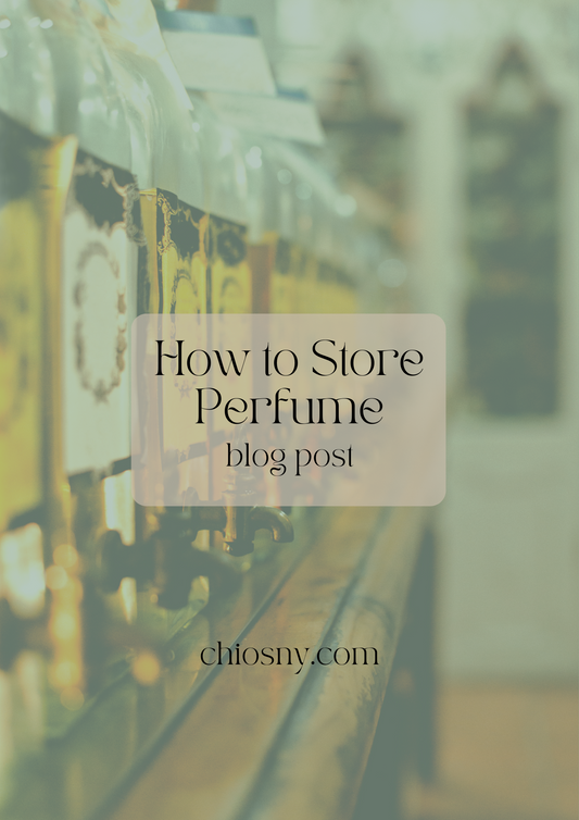 How to Store Perfume