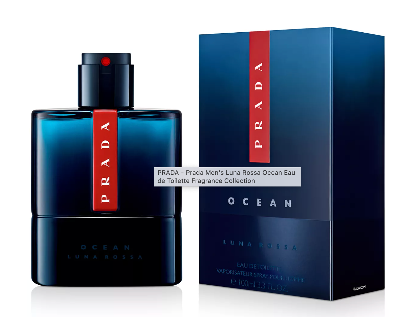 Luna Rossa OCEAN Eau de Toilette Spray, 3.3-oz. By Prada