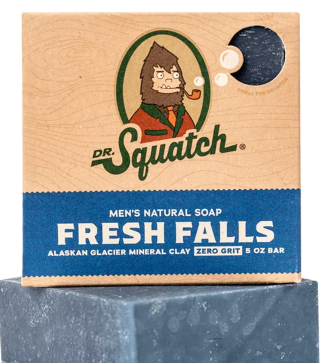 Dr. Squatch Natural Bar Soap, Pine Tar, 5 oz