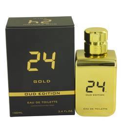 24 Gold Oud Edition Eau De Toilette Concentree Spray (Unisex) By Scentstory - Chio's New York