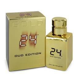 24 Gold Oud Edition Eau De Toilette Concentree Spray (Unisex) By Scentstory - Chio's New York