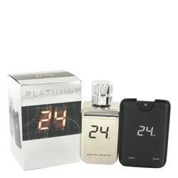 24 Platinum The Fragrance Eau De Toilette Spray + 0.8 oz Mini Pocket Spray By Scentstory - Chio's New York