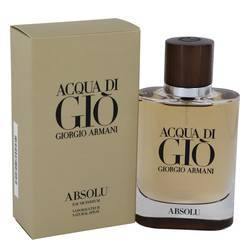 Acqua Di Gio Absolu Eau De Parfum Spray By Giorgio Armani - Chio's New York