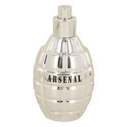 Arsenal Platinum Eau De Parfum Spray (Tester) By Gilles Cantuel - Chio's New York