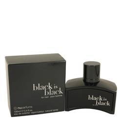 Black Is Black Eau De Toilette Spray By Nu Parfums - Chio's New York