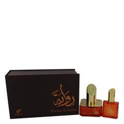 Riwayat El Ambar Eau De Parfum Spray + Free .67 oz Travel EDP Spray By Afnan - Chio's New York