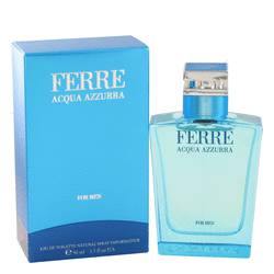 Ferre Acqua Azzurra Eau De Toilette Spray By Gianfranco Ferre - Chio's New York