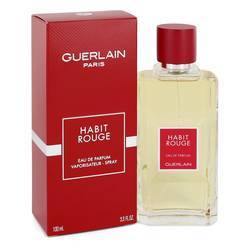 Habit Rouge Eau De Parfum Spray By Guerlain - Chio's New York