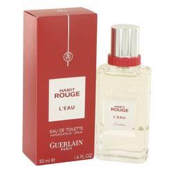 Habit Rouge L'eau Eau De Toilette Spray By Guerlain - Chio's New York