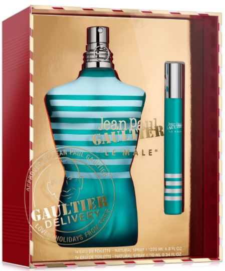 Jean Paul Gaultier Le Male Le Parfum Intense 2 Pcs Set For Men: 6.8 Eau De  Parfum Intense Spray + 0.34 Eau De Parfum Intense Travel Spray