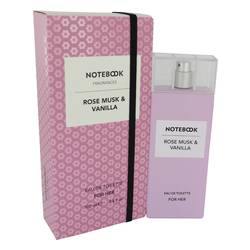 Notebook Rose Musk & Vanilla Eau De Toilette Spray By Selectiva SPA - Chio's New York