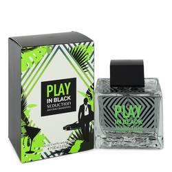 Play In Black Seduction Eau De Toilette Spray By Antonio Banderas - Chio's New York