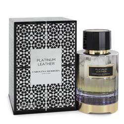 Platinum Leather Eau De Parfum Spray (Unisex) By Carolina Herrera - Chio's New York