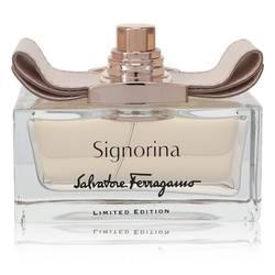 Signorina Eau De Parfum Spray (Tester) By Salvatore Ferragamo - Chio's New York