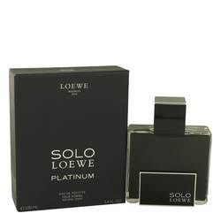 Solo Loewe Platinum Eau De Toilette Spray By Loewe - Chio's New York