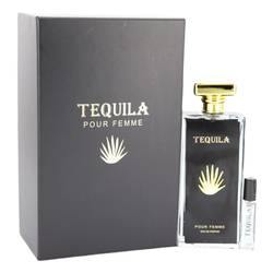 Tequila Pour Femme Noir Eau De Parfum Spray with Free Mini .17 oz EDP By Tequila Perfumes - Chio's New York