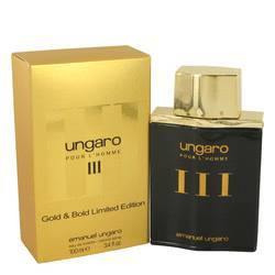 Ungaro Iii Eau De Toilette spray (Gold & Bold Limited Edition) By Ungaro - Chio's New York