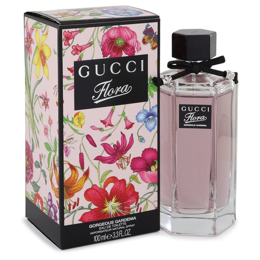 Flora Gorgeous Gardenia Eau De Toilette Spray By Gucci - Chio's New York