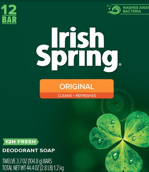 irish spring original deodorant soap. chiosny.com