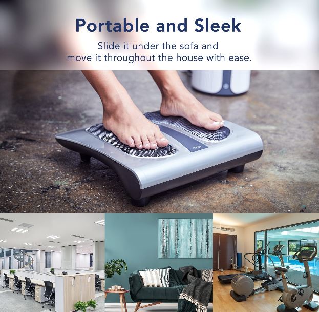 Miko Foot Massager Machine with Heat. chiosny.com