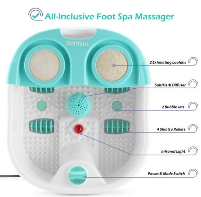 belmint foot spa massager. chiosny.com